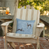 Coussin Saluki Greyhound (Chaise)