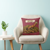 Coussin "Salut!" D'en bas (Chaise)