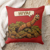 Coussin "Salut!" D'en bas (Couverture)