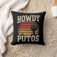 Salut Putos Cactus Drôle Rétro Vintage