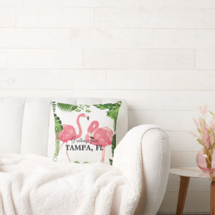 Coussin Salutations de Tampa, Floride