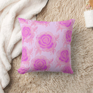 Coussin Sami 💜 Fleur Baroque Violet
