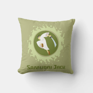 Coussin Samurai Jack Leaping Graphic
