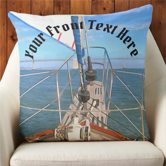 Coussin San Francisco Sailing 0869 (Créateur téléchargé)