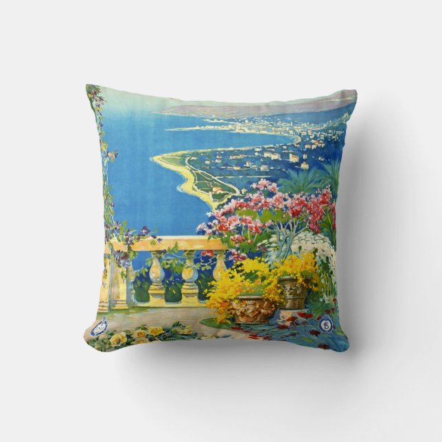 Coussin San Remo Italie 1920 (Recto)
