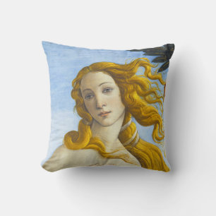Coussin Sandro Botticelli - Naissance de Vénus Gros plan