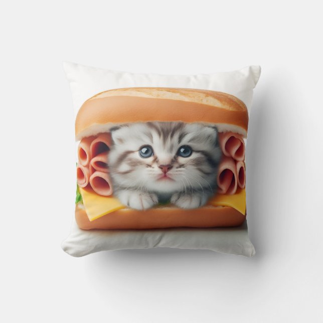 Coussin sandwich cat (Recto)