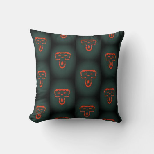 Coussin Sangre El mono- Sangre de singe (Recto)