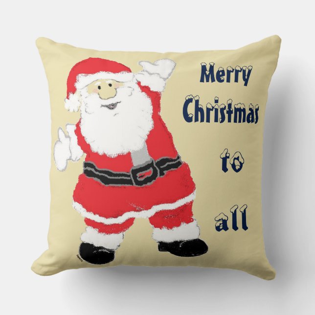 Coussin Santa Claus (Recto)