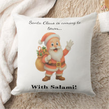 Santa Claus is coming to town.. With Salami!