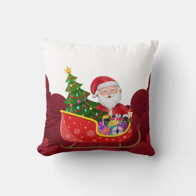 Coussin Santa Claus Pillow (Recto)