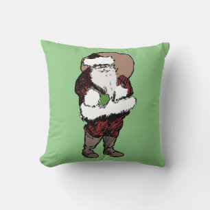 COUSSIN SANTA CLAUS VINTAGE NOËL JETER LE COULEUR