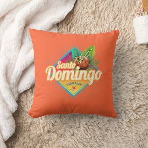 Coussin Santo Domingo Caraïbes République Dominicaine Retr