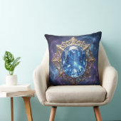 Coussin Saphir – La pierre de la vérité et de la sagesse (Chaise)