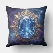 Coussin Saphir – La pierre de la vérité et de la sagesse (Verso)