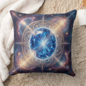 Coussin Saphir – la pierre de la vérité et de la sagesse (Couverture)
