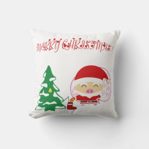 Coussin sapin de Noël