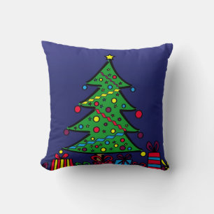 Coussin sapin de Noël