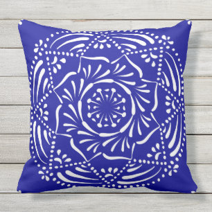 Coussin Sapphire Mandala