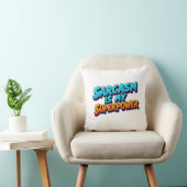 Coussin Sarcasm Is My Superpower - Comic Style (Chaise)
