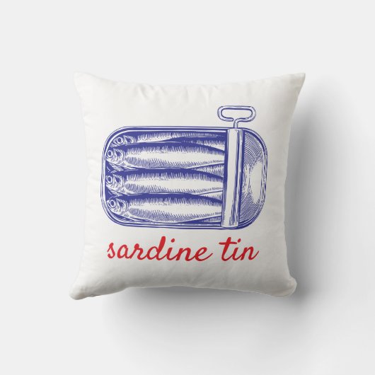 Coussin Sardine (Verso)