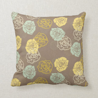 Coussin Saule floral