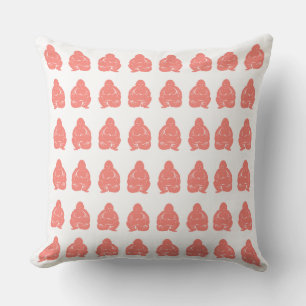 Coussin Saumon Asiatique Humeurs Bouddah Boys