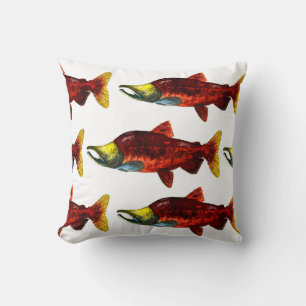 Coussin saumon   Coussin de poisson