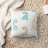Coussin Saurus, T-Rex, Dino Lover, Préhistorique, Dinosaur (Couverture)