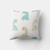 Coussin Saurus, T-Rex, Dino Lover, Préhistorique, Dinosaur (Verso)