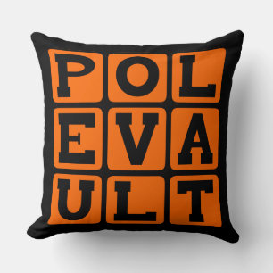 Coussin Saut à la perche, sport d'athlétisme