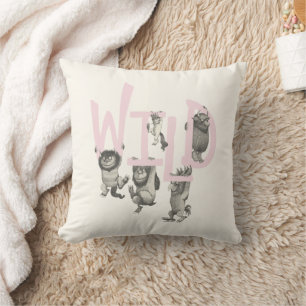Coussin SAUVAGE   Wild Things et Max - Rose