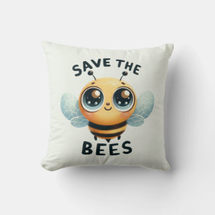 Coussin Sauvez les abeilles - Adorable Bee Cushion
