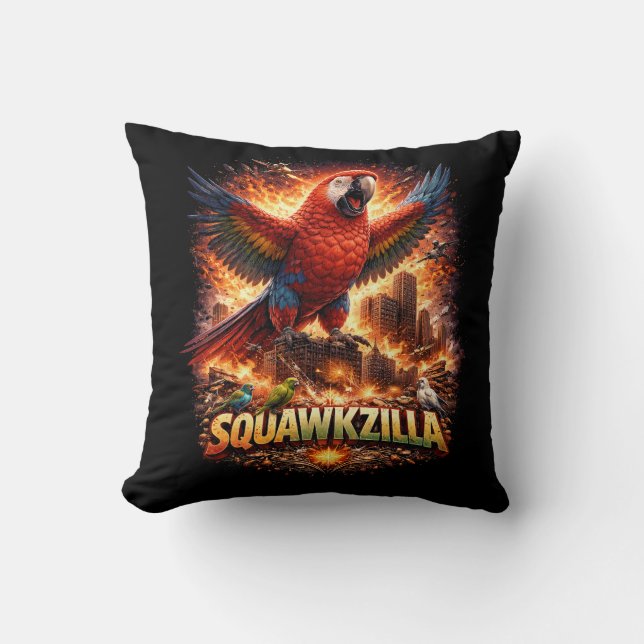 Coussin Scarlet Siege (Recto)
