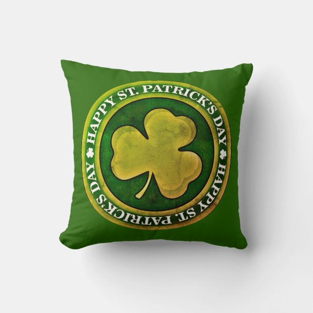 Coussin Sceau de la Saint Patrick (Recto)
