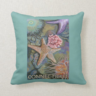 Coussin Scène de ConnecticutTidepool