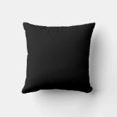 Coussin Scène hivernale d'un mignon goéland dans une neige (Verso)