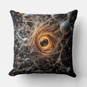 Coussin Scène spatiale Abstraite Imaginaire