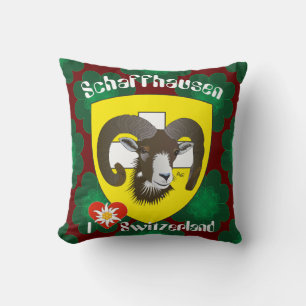 Coussin Schaffhouse - Suisse - Schweiz - Svizzera Kissen