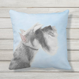 Coussin Schnauzer (géant, standard) Peinture - Dog Art