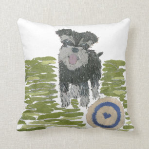 Coussin Schnauzer miniature
