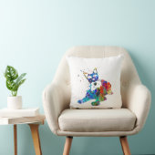 Coussin Schnauzer miniature, schnauze de miniature (Chaise)