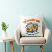 Coussin School Bus Nursery Decor-The Wobbly Bus (Chaise)