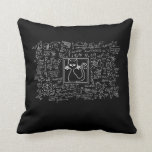 Coussin Schrodingers Cat Box Funny Science Physique Nerd<br><div class="desc">Tout le monde connaît la fameuse expérience de pensée d'Erwin Schroedinger,  l'un des paradoxes les plus populaires. Tu crois que c'est paradoxal. Vivant ou mort ? Ce joli design graphique en humour de chatte fait une grande idée de cadeau halloween,  anniversaire ou noël 2019.</div>