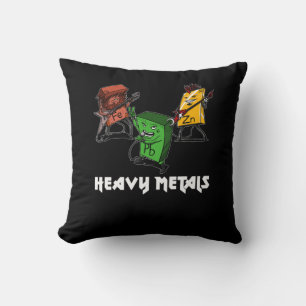 Coussin Science Chimie Métaux lourds Geek Nerd
