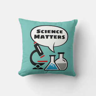 Coussin Science, la science, la parole Bubble Thaillow Pil