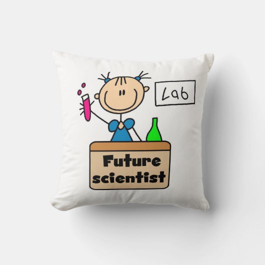 Coussin Scientifique du futur (Recto)