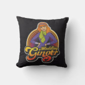 Coussin Scooby-Doo | Daphné "Gingembre de méditation" (Recto)