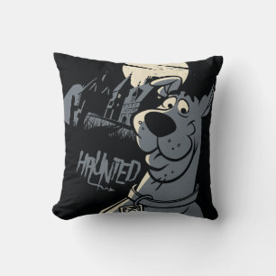 Coussin Scooby-Doo Noir Haunted Mansion Graphisme