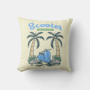 Coussin Scooter en vacances
